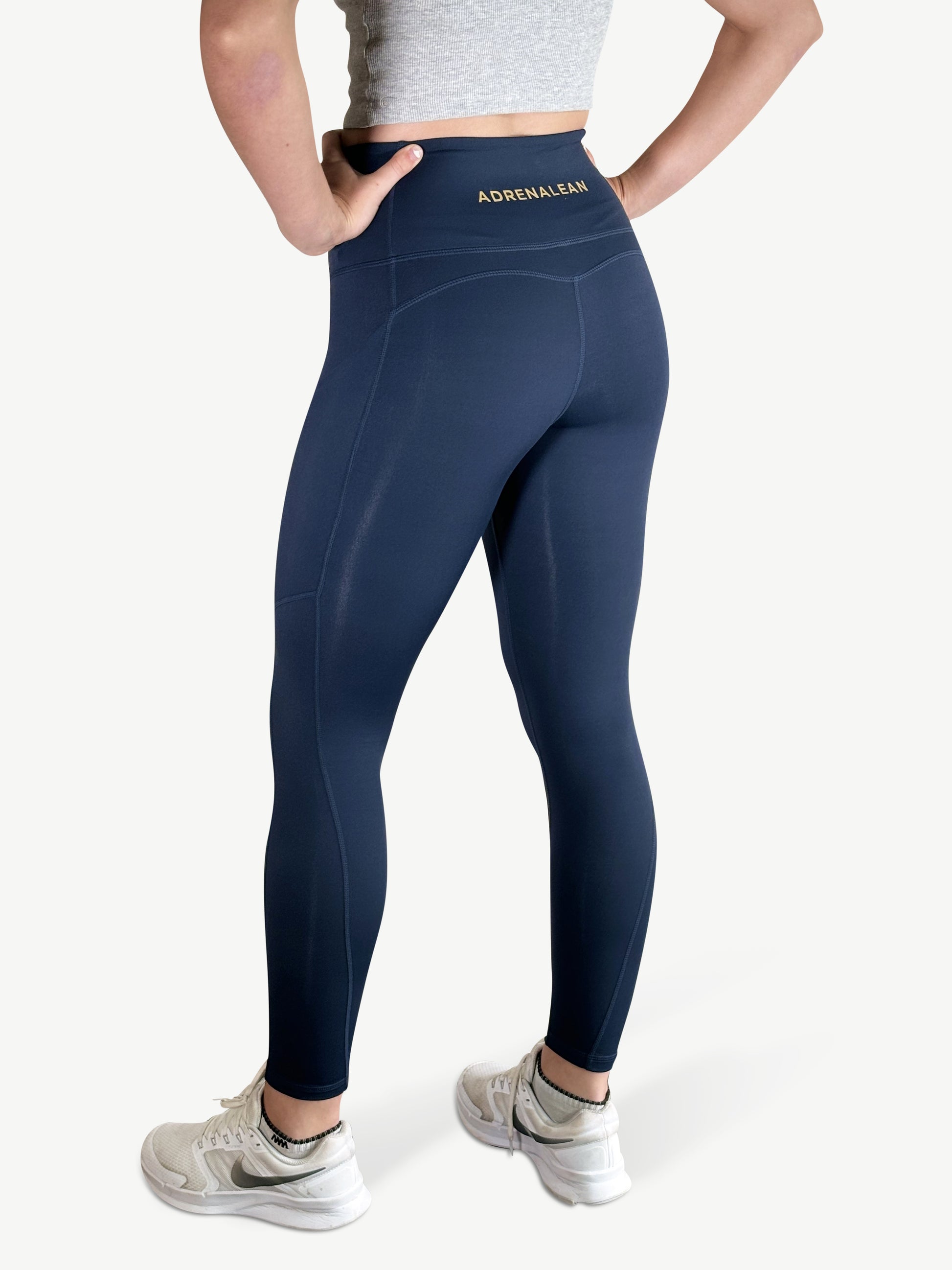 Gymshark Navy Sports Leggings Gymshark Navy Sports Bra And Gym